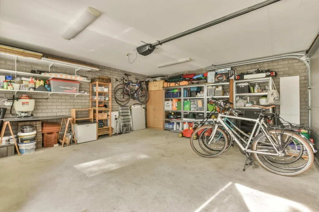 clean and organized garage